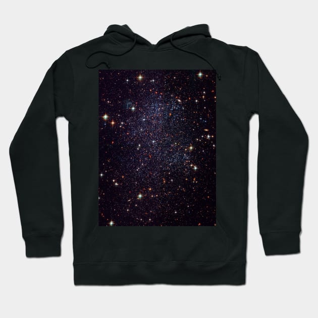 Galactic Dream Space Stars and Planets Hoodie by Blue Planet Boutique